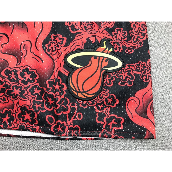 Short Miami Heat Special Year of The Tiger Rouge